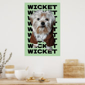 パーソナライズ！MINTペットの写真と名前リピート ポスター (キッチン)