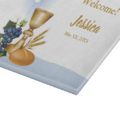 パーソナライズ， RCIAおめでとうカトリック聖餐式 カッティングボード (角)