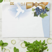 パーソナライズ, RCIAおめでとうカトリック聖餐式 キッチンタオル (折り畳み)