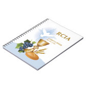 パーソナライズ, RCIAおめでとうカトリック聖餐式 ノートブック (左側)