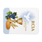 パーソナライズ, RCIAおめでとうカトリック聖餐式 マグネット (横)