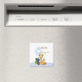 パーソナライズ， RCIAおめでとうカトリック聖餐式 マグネット (インサイチュ (食洗機))