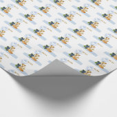 パーソナライズ， RCIAおめでとうカトリック聖餐式 ラッピングペーパー (角)