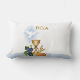 パーソナライズ， RCIAおめでとうカトリック聖餐式 ランバークッション