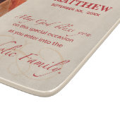 パーソナライズ， RCIAおめでとう，カトリック，赤 カッティングボード (角)