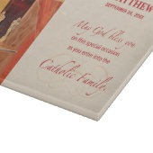 パーソナライズ， RCIAおめでとう，カトリック，赤 カッティングボード (角)