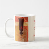 パーソナライズ, RCIAおめでとう,カトリック,赤 コーヒーマグカップ (左)