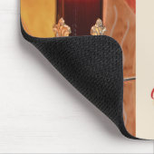 パーソナライズ， RCIAおめでとう，カトリック，赤 マウスパッド (コーナー)