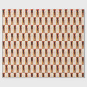 パーソナライズ， RCIAおめでとう，カトリック，赤 ラッピングペーパー (フラット)