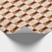 パーソナライズ， RCIAおめでとう，カトリック，赤 ラッピングペーパー (コーナー)