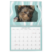 パーソナライズ!Swirl-A-LigiousPetフォトピンク カレンダー (1月 2027)