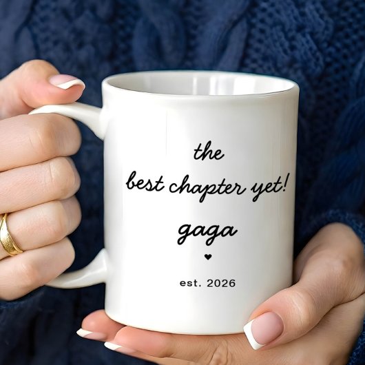 パーソナライズGagaマグ 最良の章はこれから コーヒーマグカップ