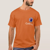 パーソナライズHamラジオオペレーターオーストラリア国旗 Tシャツ (正面)