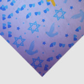 パーソナライズHANUKKAH鳩ティッシュペーパー 薄葉紙 (詳細)