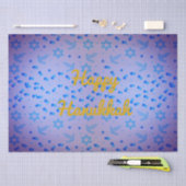 パーソナライズHANUKKAH鳩ティッシュペーパー 薄葉紙 (クラフト)