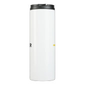 パーソナライズiamリーダーが親指を立てていない タンブラー (裏面)