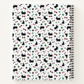 パーソナライズScottieシャムロックカラフルラッキービッグ ノートブック (裏面)