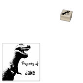 パーソナライズT-Rex ラバースタンプ (押印)