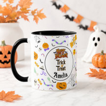 パーソナライズTrick or Treat かわいいハロウィン