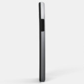 パーソナライズUSAフラグ銀フェイク金旋回 Case-Mate iPhoneケース (裏面/右)