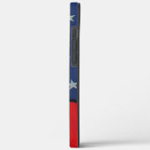 パーソナライズUSAフラグ銀フェイク金旋回 Case-Mate iPhoneケース (裏面 / 左)