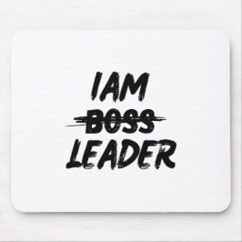 パーソナライゼーション・モジュール「Iam Leader notボス」 マウスパッド