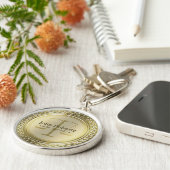 パーソナラエレガントイブル·はかりで測ゴールデン·オブ·ジャスティス キーホルダー (側面)