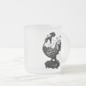 パーソナリティオル中国のスター〔占星術の〕十二宮図誕生日FGマグ フロストグラスマグカップ (正面右)