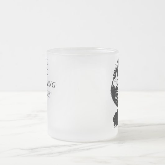 パーソナリティオル中国のスター〔占星術の〕十二宮図誕生日FGマグ フロストグラスマグカップ (中央)