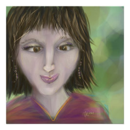 パーソナリティポートレート24x24限定版6月13日 フォトプリント           