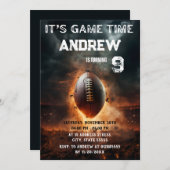 パーソナルアメリカンフットボール招待状 招待状 (正面/裏面)