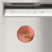 パーソナルウィークリープランナーピンク赤面銅金ゴールド マグネット (インサイチュ (食洗機))