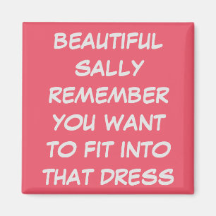 パーソナルカスタムウェディングドレスフィットダイエット磁石 マグネット