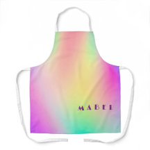 パーソナルカラフル絞り染めエプロン