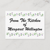 パーソナルキッチンバスケット事業/エンクロージャカード エンクロージャーカード (裏面)