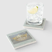 パーソナルクラウン賞大理石コースター ストーンコースター (横)