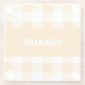 パーソナルクール化可能なホームセンター ガラスコースター (裏面)