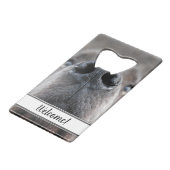 パーソナルグレートデンボトルオープナー クレジットカード栓抜き (正面アングル)