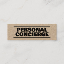パーソナルコンシェルジュクラフト スキニー名刺