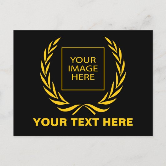 パーソナルゴールデンローレルリース ポストカード (正面)