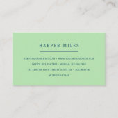 パーソナルシェフかわいいクッキーシェフ 名刺 (正面)