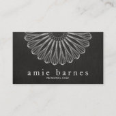 パーソナルシェフウィスクブラックケータリングブラック 名刺 (正面)