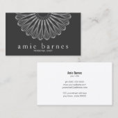 パーソナルシェフウィスクロゴブラックケータリング 名刺 (正面/裏面)