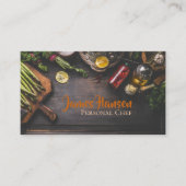 パーソナルシェフケータリング野菜&ハーブデザイン 名刺 (正面)