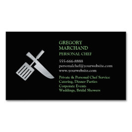 パーソナルシェフケータリング マグネット名刺