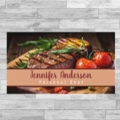 パーソナルシェフスーシェフレストラン 名刺