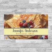 パーソナルシェフスーシェフレストラン 名刺