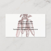 パーソナルシェフバラ金ゴールドオニオンニンジンケータリング 名刺 (裏面)