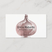 パーソナルシェフバラ金ゴールドオニオンニンジンケータリング 名刺 (正面)