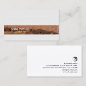 パーソナルシェフフード飲料スキルケーキテクスチャー部 名刺 (正面/裏面)